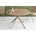 【廃番】カリガリス コヌビア ジョーべ 伸長式円形ダイニングテーブル ／ Calligaris connubia GIOVE Round table[CB4739-D 120] 