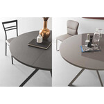 【廃番】カリガリス コヌビア ジョーべ 伸長式円形ダイニングテーブル ／ Calligaris connubia GIOVE Round table[CB4739-D 120] 