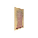 フラワーボート ゴールドピンク 100x80cm タッチドピクチャー