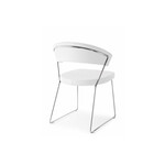 カリガリス コヌビア ニューヨーク ダイニングチェア (ソフトレザー) ／ Calligaris connubia NEW YORK[CB1022] 705/P94 