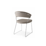 カリガリス コヌビア ニューヨーク ダイニングチェア (ソフトレザー) ／ Calligaris connubia NEW YORK[CB1022] 705/P94 