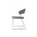 カリガリス コヌビア ニューヨーク ダイニングチェア (ソフトレザー) ／ Calligaris connubia NEW YORK[CB1022] 705/P94 