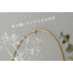 【在庫なし】PIKE (ピケ) wall brass vase (ウォールブラスベース) ROUND 