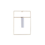 【在庫なし】PIKE (ピケ) wall brass vase (ウォールブラスベース) RECT 