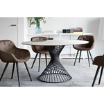 カリガリス ボルテックス 円形ダイニングテーブル (セラミック) ／ Calligaris VORTEX Round table[CS4108-FD 120] P2C 