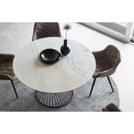 カリガリス ボルテックス 円形ダイニングテーブル (セラミック) ／ Calligaris VORTEX Round table[CS4108-FD 120] P2C 