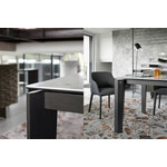 カリガリス アルファ 伸長式ダイニングテーブル (セラミック) ／ Calligaris Alpha extendable Dining table[CS4120-R 160] P7C 