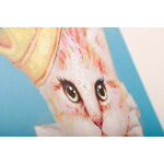 【完売】クイーンキャット 40×40cm 