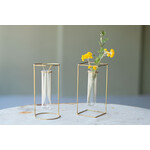 PIKE stand brass vase スクエア 