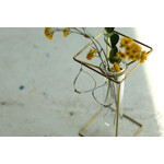 PIKE stand brass vase スクエア 