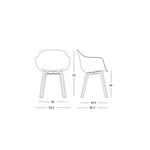 MAGIS (マジス) SUBSTANCE ARMCHAIR (サブスタンスアームチェア) ダイニングチェア 