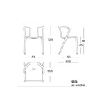 MAGIS (マジス) AIR-ARM CHAIR (エアアームチェア) ダイニングチェア 