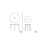 MAGIS (マジス)Table First （テーブル ファースト）丸型ダイニングテーブル 