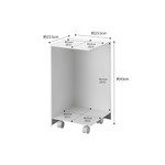 tower（タワー）袋ごとトイレットペーパーストッカー 12ロール 