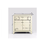 ラグジュアリーパール（2Doors 1Drawer） キャビネット 