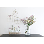 【在庫なし】PIKE (ピケ) wall brass vase (ウォールブラスベース) ROUND 