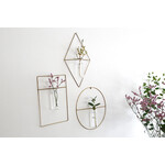 【在庫なし】PIKE (ピケ) wall brass vase (ウォールブラスベース) RECT 