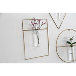 【在庫なし】PIKE (ピケ) wall brass vase (ウォールブラスベース) RECT 