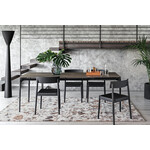 カリガリス シルエット  伸長式ダイニングテーブル ／ Calligaris SHILHOUETTE extendable Dining table[CS4125-R 160] 