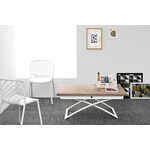 カリガリス コヌビア マジックジェー 伸長・昇降式リビングテーブル ／ Calligaris connubia MAGIC-J Table [CB5041-W] P27/P94 