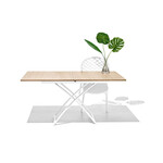 カリガリス コヌビア マジックジェー 伸長・昇降式リビングテーブル ／ Calligaris connubia MAGIC-J Table [CB5041-W] P27/P94 