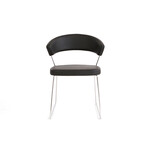 カリガリス コヌビア ニューヨーク ダイニングチェア (ソフトレザー) ／ Calligaris connubia NEW YORK[CB1022] 705/P94 