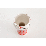 エヴァフラワーベース (クリスマスレッド) 