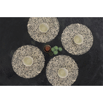 【在庫なし】Chilewich(チルウィッチ)Petal Round(ペタルラウンド)Champagne(シャンパン)Φ38cm 