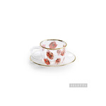 SELETTI コーヒーカップ＆ソーサー Roses 