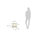 【在庫なし】LaForma (ラフォーマ) Elisenda サイドテーブル 