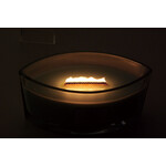 【在庫なし】WoodWick  ホワイトティージャスミン キャンドルＬ 