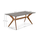 【廃番】カリガリス トウキョウ セラミック ダイニングテーブル ／ Calligaris TOKYO ceramic Dining table[CS18-FR] P166 