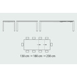 カリガリス コヌビア ドリアン ダイニングテーブル ／ Calligaris connubia DORIAN Dining table[CB4815-R] 