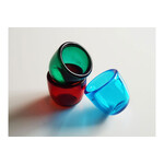 HAND-BLOWN GLASS TEA LIGHT（RoseBeige） 