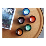 HAND-BLOWN GLASS TEA LIGHT（RoseBeige） 