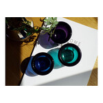 HAND-BLOWN GLASS TEA LIGHT（RoseBeige） 