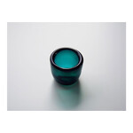 HAND-BLOWN GLASS TEA LIGHT（Peacock Green） * 