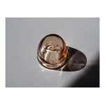 HAND-BLOWN GLASS TEA LIGHT（RoseBeige） 