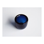 HAND-BLOWN GLASS TEA LIGHT（Mineral Blue） * 