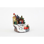 SKATING CHILDREN MUSIC BOX * 