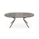 【廃番】カリガリス コヌビア ジョーべ 伸長式円形ダイニングテーブル (セラミック)  ／ Calligaris connubia GIOVE Round table[CB4739-D 120] 