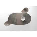【廃番】カリガリス コヌビア ジョーべ 伸長式円形ダイニングテーブル (セラミック)  ／ Calligaris connubia GIOVE Round table[CB4739-D 120] 