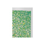 フラワーボート グリーン イエロー 100×80 cm タッチドピクチャー 