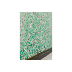 フラワーボートベージュグリーン 100×80 cm タッチドピクチャー 