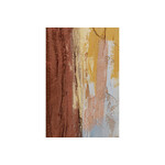 スプラッシュ オレンジ 90x120cm ピクチャー アート 1点1点ペイントのため個体差あり