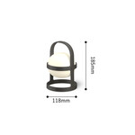 ソフトスポット ソーラーサーキュラー 高さ18.5cm 