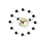 ボールクロック ブラック×ブラス Ball Clock / ネルソンクロック 