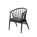 ノラ ダイニングチェア（Black） Black