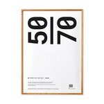 フレーム オーク (acrylic glass) 50×70cm 