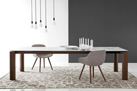 カリガリス オムニア ダイニングテーブル (セラミック) ／ Calligaris OMNIA ceramic Dining table[CS4058-R 160] 